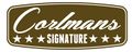 linktext=The Corlman's Signature logo.